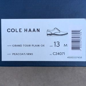BNIB Cole Haan Grand Tour Plain Oxford 13